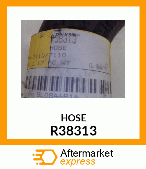 HOSE,LOWER WATER RADIATOR R38313