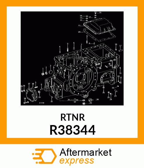 PLUG, RETAINER R38344