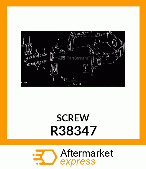 SCREW,SPECIAL PUMP DRIVE R38347