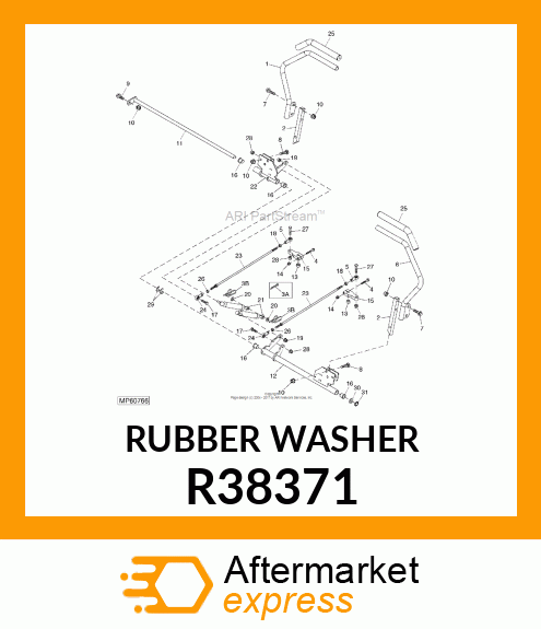 WASHER,RUBBER R38371