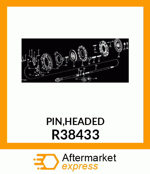 PIN,HEADED R38433