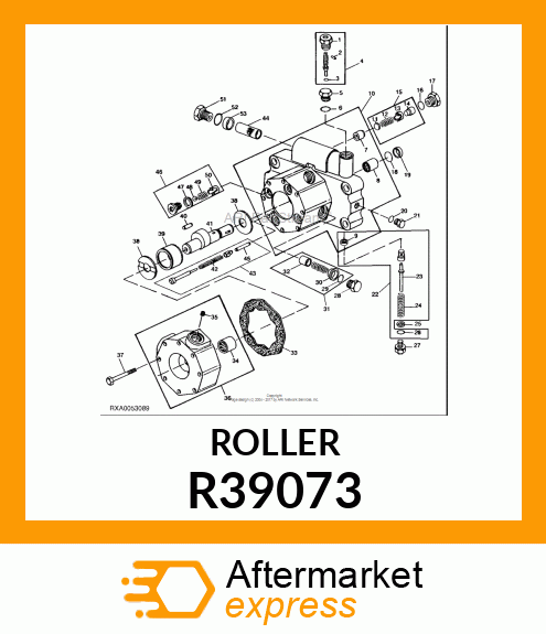 ROLLER,BEARING R39073