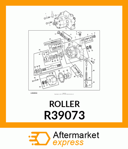 ROLLER,BEARING R39073