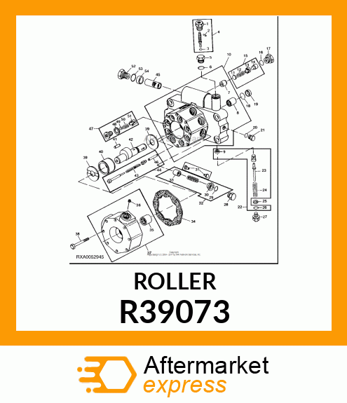 ROLLER,BEARING R39073