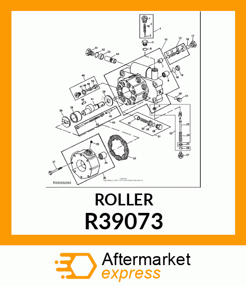 ROLLER,BEARING R39073