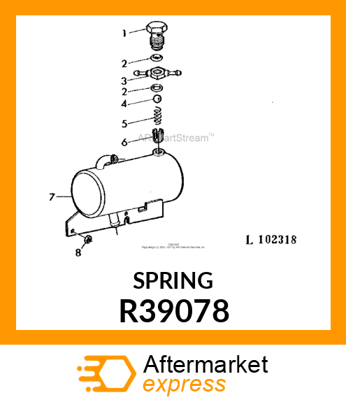 SPRING R39078