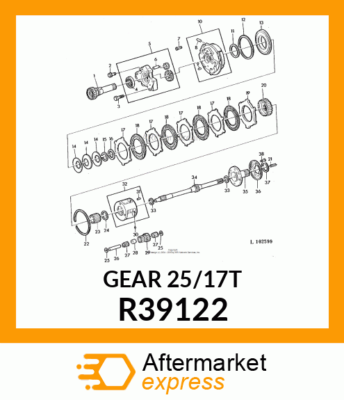 Pinion R39122