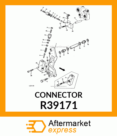 CONNECTOR,SPECIAL R39171