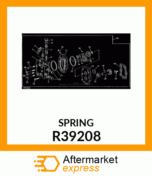 SPRING R39208