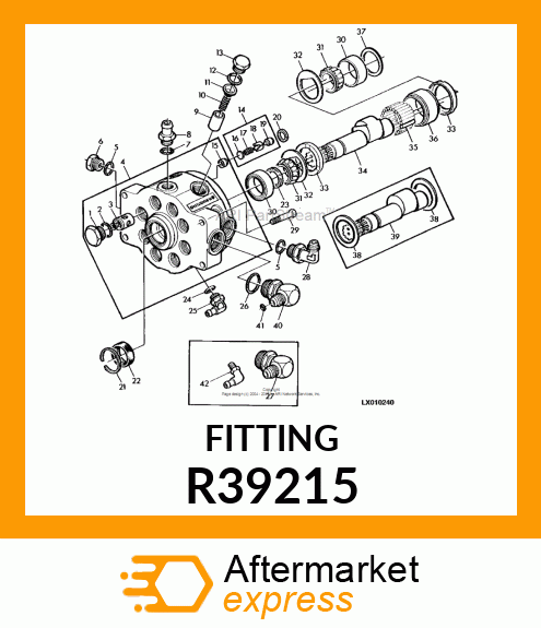 CONNECTOR, HOSE R39215