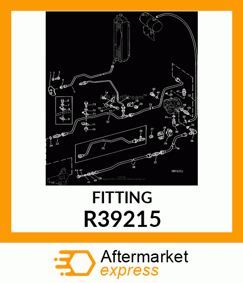 CONNECTOR, HOSE R39215