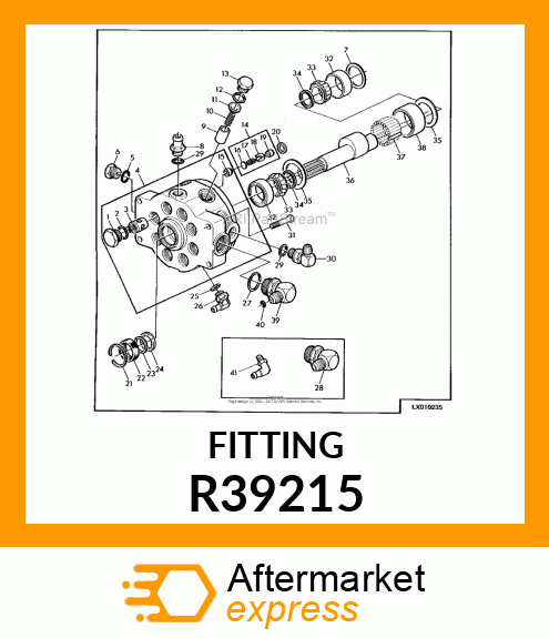 CONNECTOR, HOSE R39215