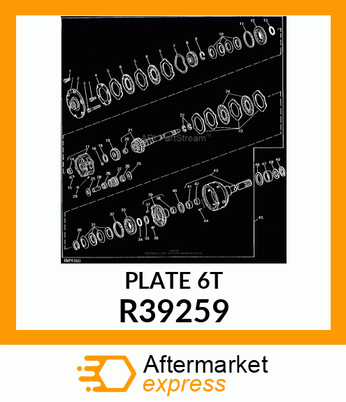 PLATE,SEPARATOR R39259