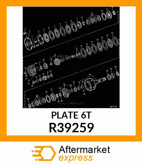 PLATE,SEPARATOR R39259