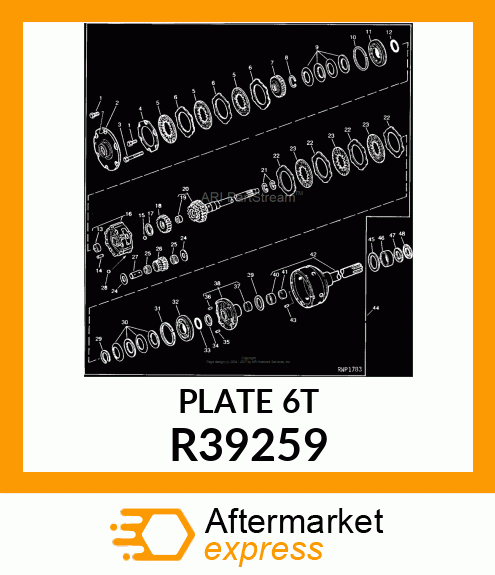 PLATE,SEPARATOR R39259