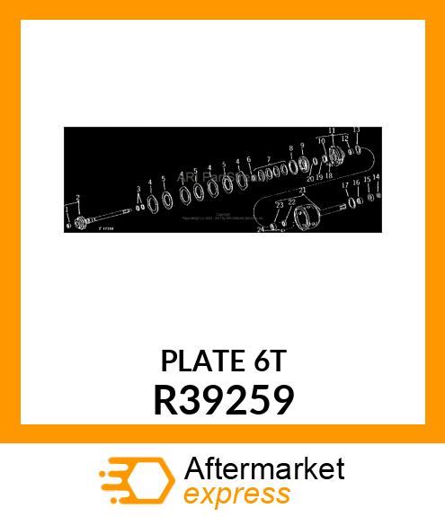 PLATE,SEPARATOR R39259