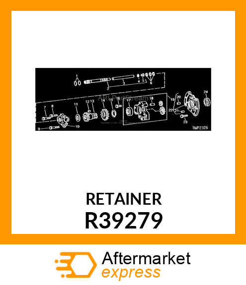 RETAINER,SEALING RING R39279