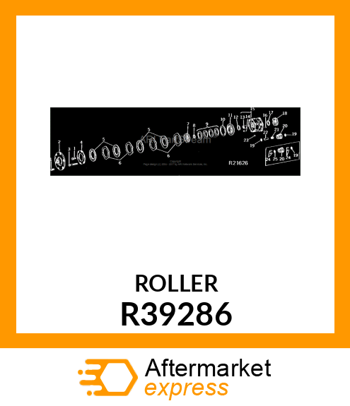 ROLLER,BEARING R39286