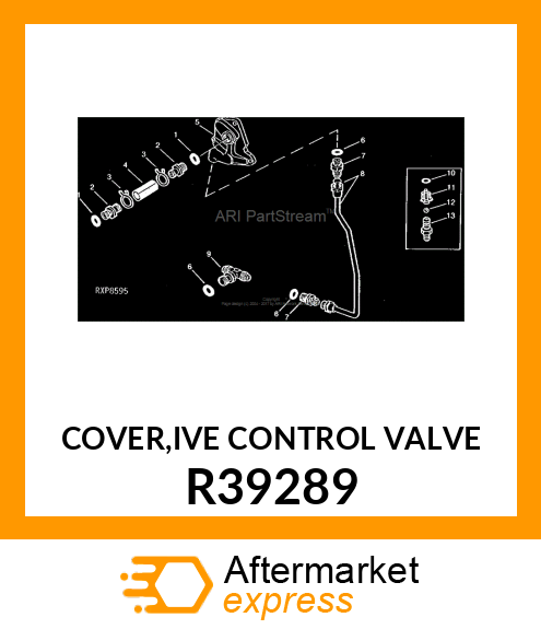 COVER,SELECTIVE CONTROL VALVE R39289