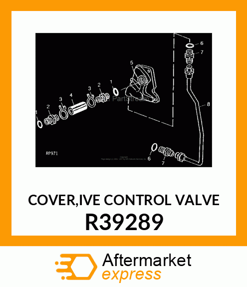 COVER,SELECTIVE CONTROL VALVE R39289