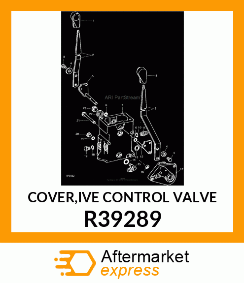 COVER,SELECTIVE CONTROL VALVE R39289