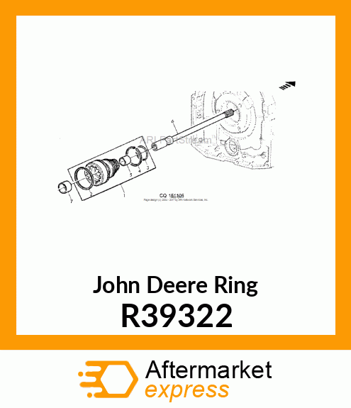 RING,SEALING R39322