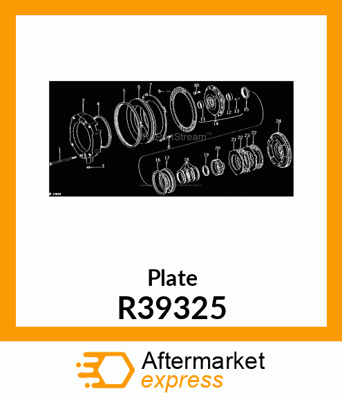 PLATE,CLUTCH DRIVE R39325