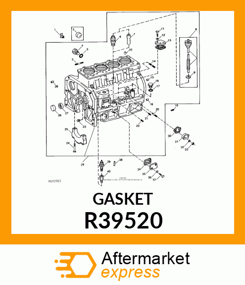 WASHER, GASKET R39520