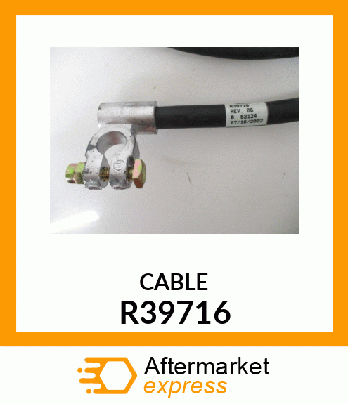 BATTERY CABLE, CONNECTOR R39716