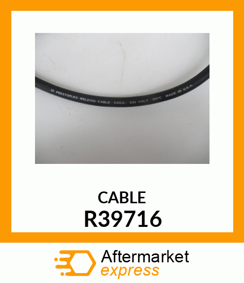 BATTERY CABLE, CONNECTOR R39716