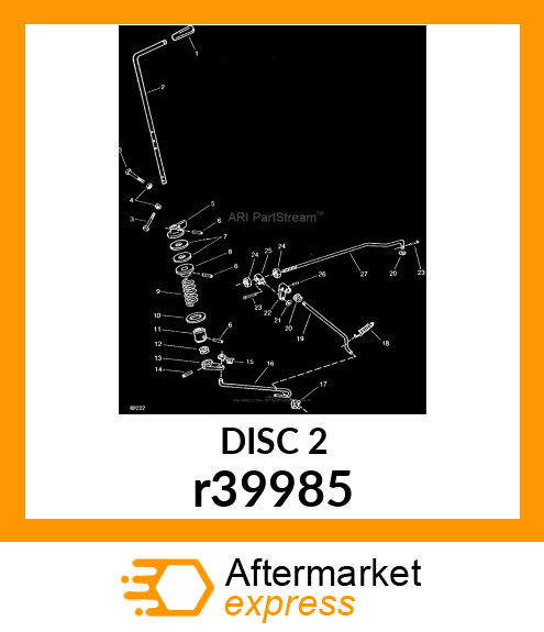 FACING, HAND SPEED PLATE R39985