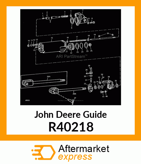 GUIDE,RC PISTON ROD R40218