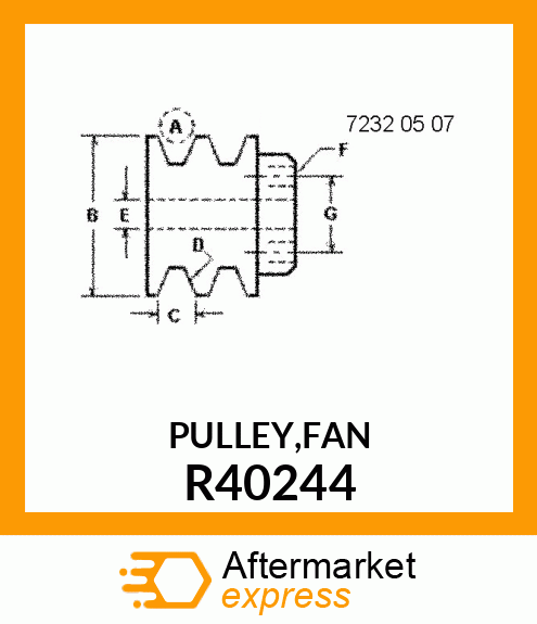 Pulley R40244