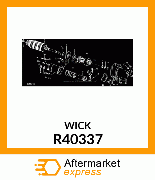 WICK,DRIVE END R40337