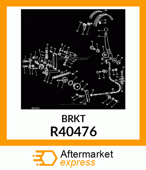 STOP,RS CONTROL LEVER R40476