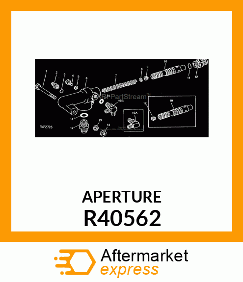 ORIFICE,PRESSURE CONTROL R40562