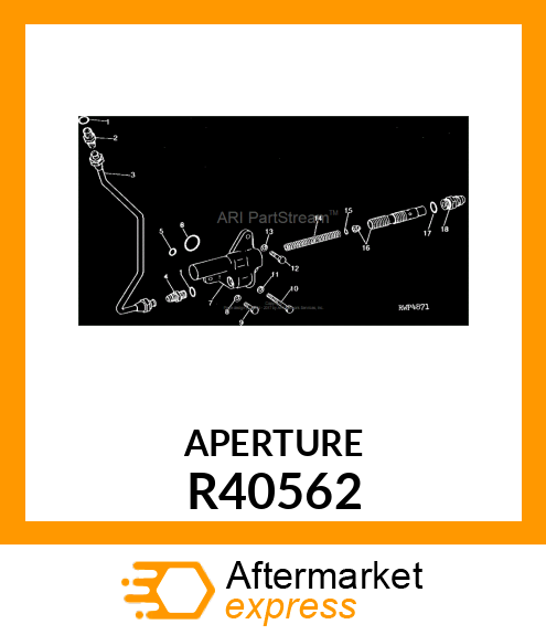 ORIFICE,PRESSURE CONTROL R40562