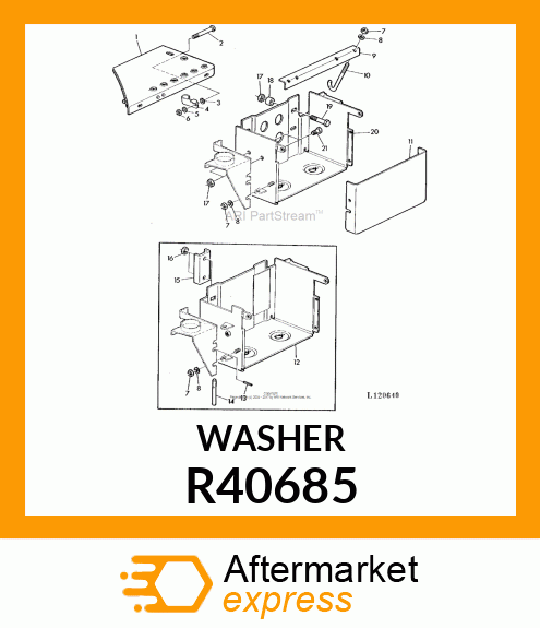 WASHER, SPRING R40685