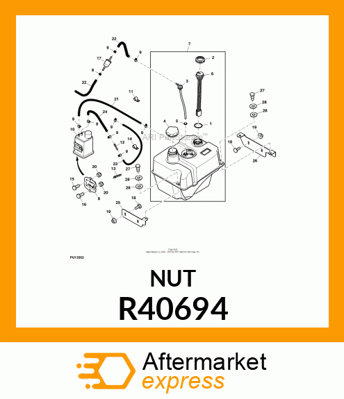 FLANGE NUT R40694