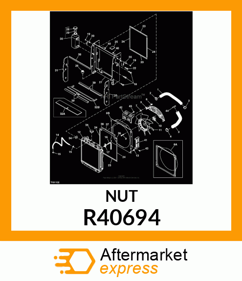 FLANGE NUT R40694