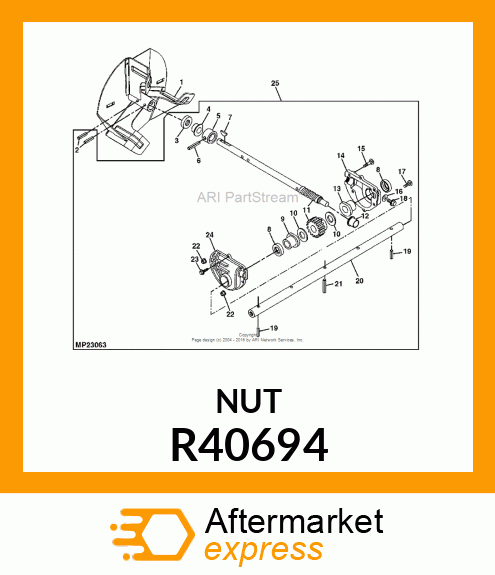 FLANGE NUT R40694