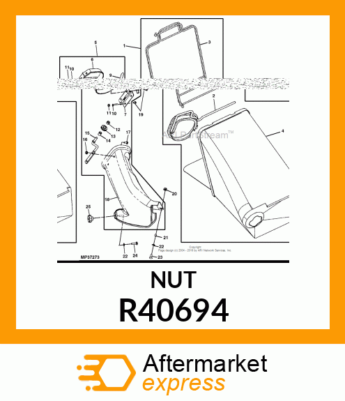 FLANGE NUT R40694