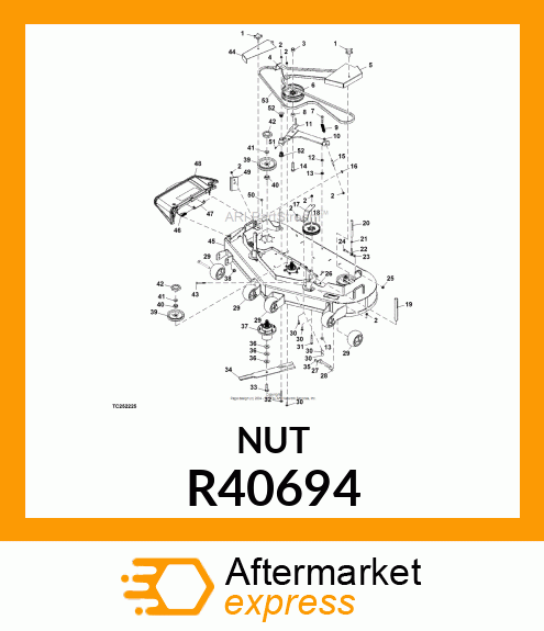 FLANGE NUT R40694