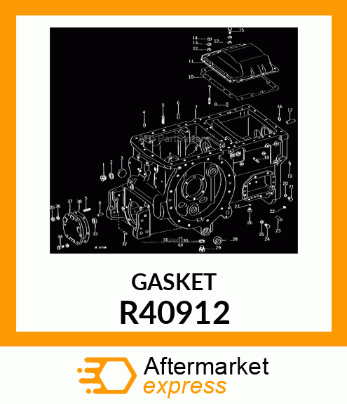 GASKET,TRANS CASE COVER R40912