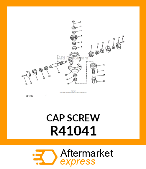 SCREW,SPECIAL CAP R41041