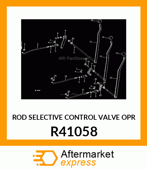 ROD SELECTIVE CONTROL VALVE OPR R41058