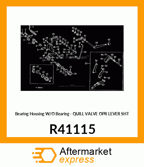 Bearing Housing with O Bearin R41115