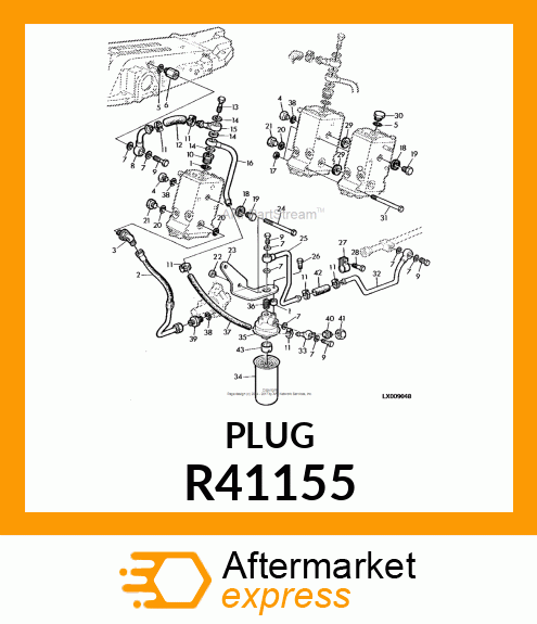 FITTING PLUG R41155