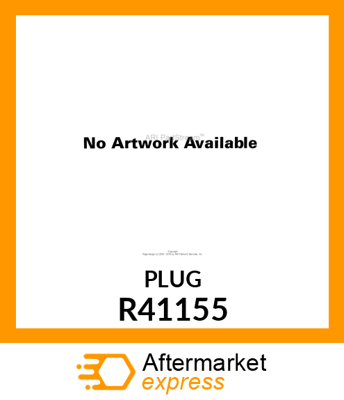 FITTING PLUG R41155