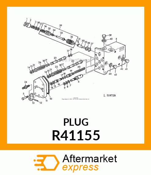 FITTING PLUG R41155